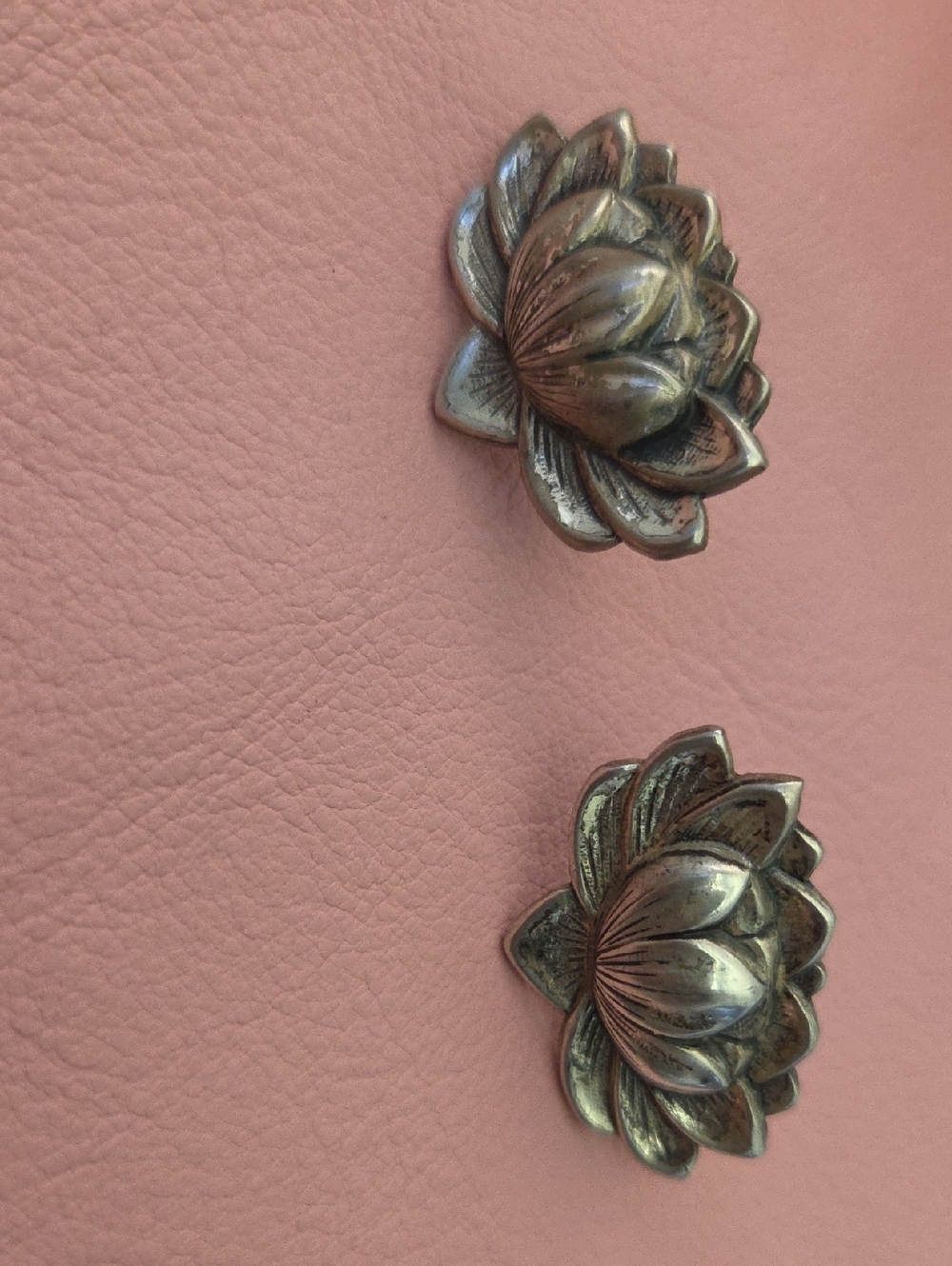 Floral Earrings Pair in Sterling Silver